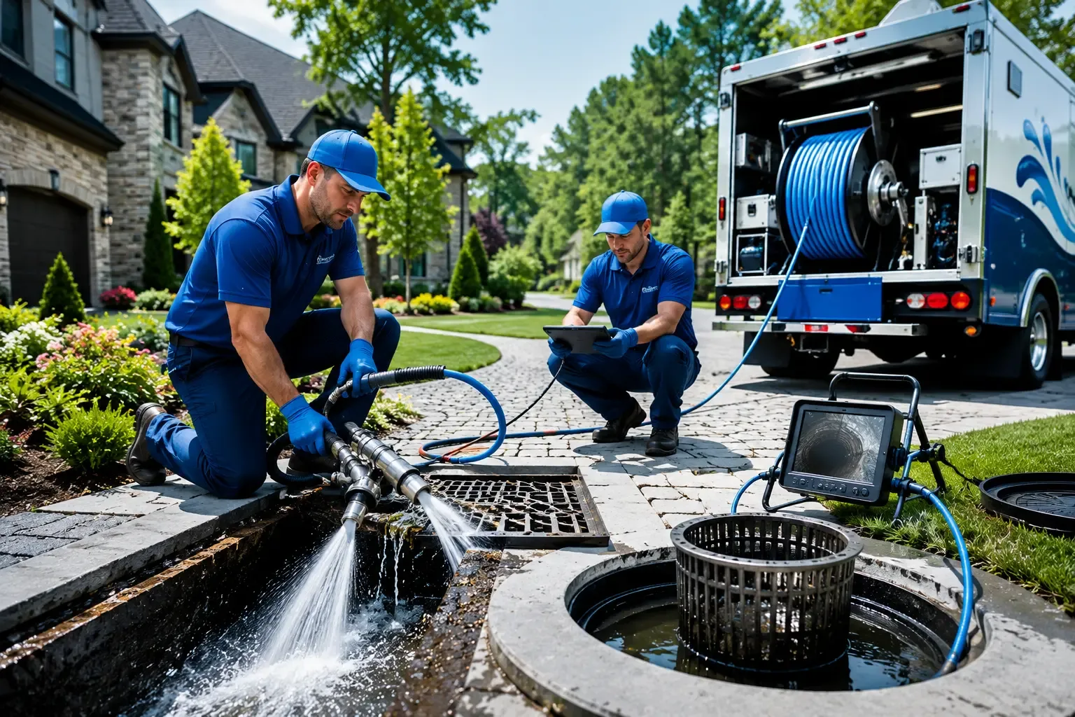 Local outdoor drain cleaning professionals in Whitt, TX